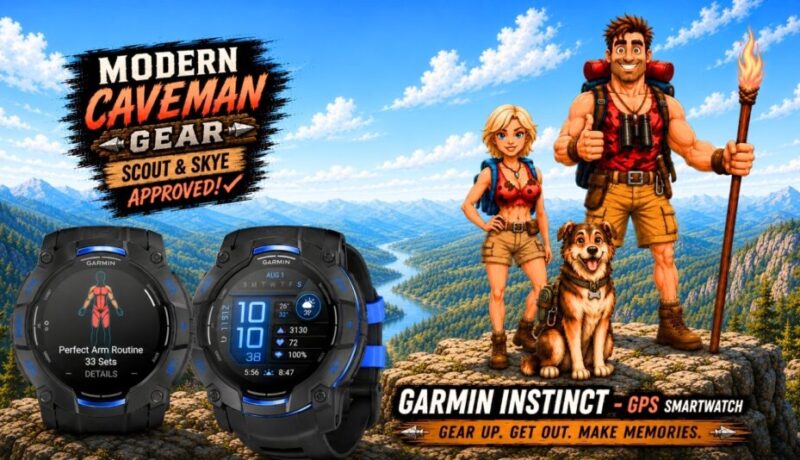 Garmin Instinct GPS Smartwatch - Modern Caveman Gear Approved