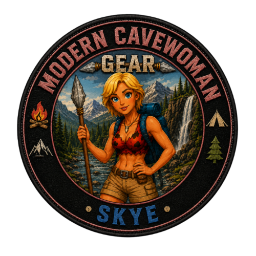 Skye - Modern Cavewoman Gear - Transparent 1