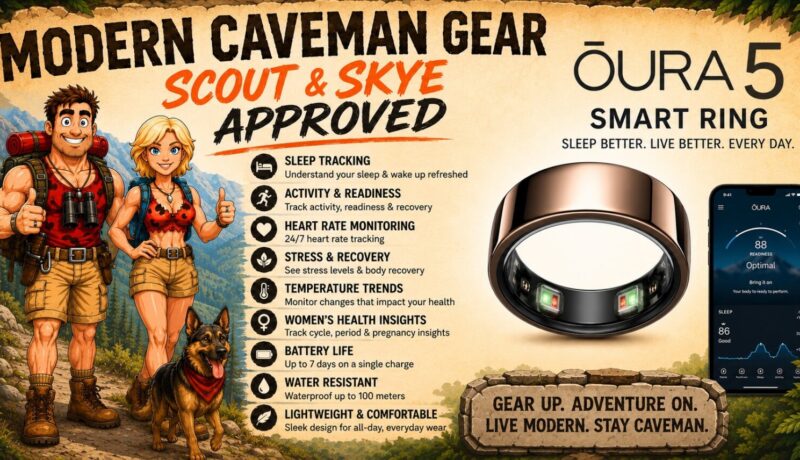Oura 5 Smart Ring - Scout & Skye Approved - Modern Caveman Gear