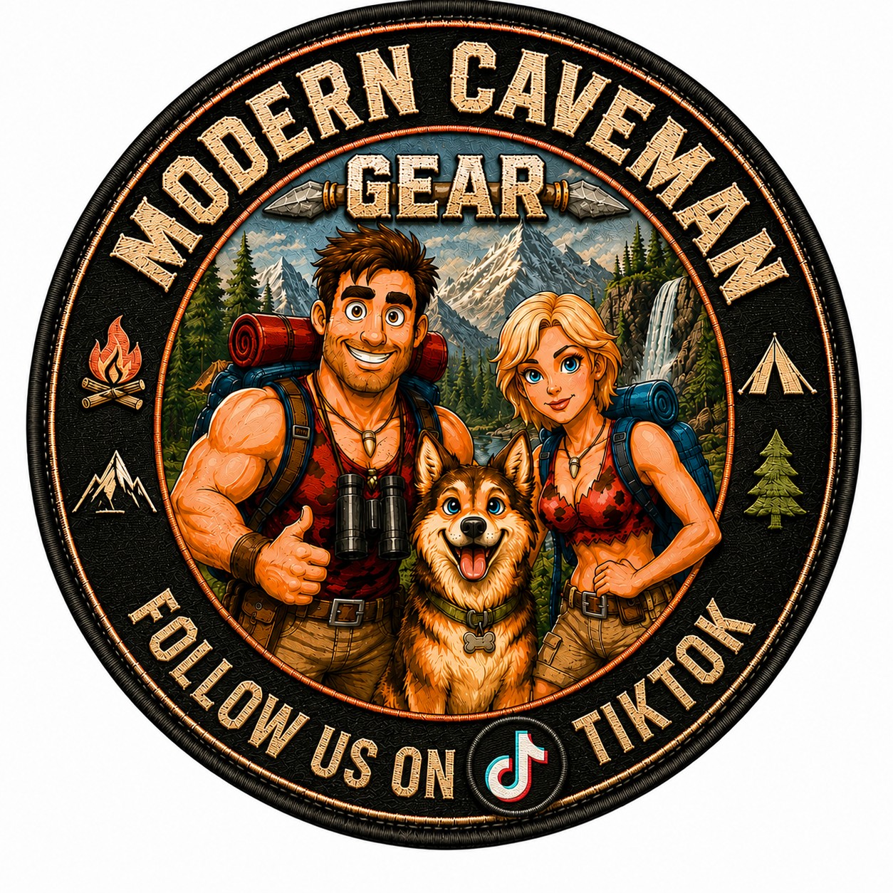 Follow Us on TikTok - Modern Caveman Gear