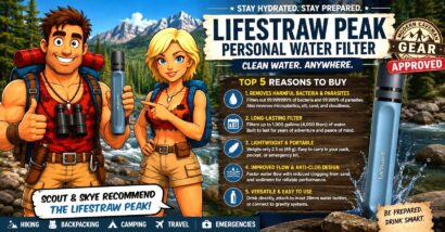 LifeStraw Water Filter - Modern Caveman Gear